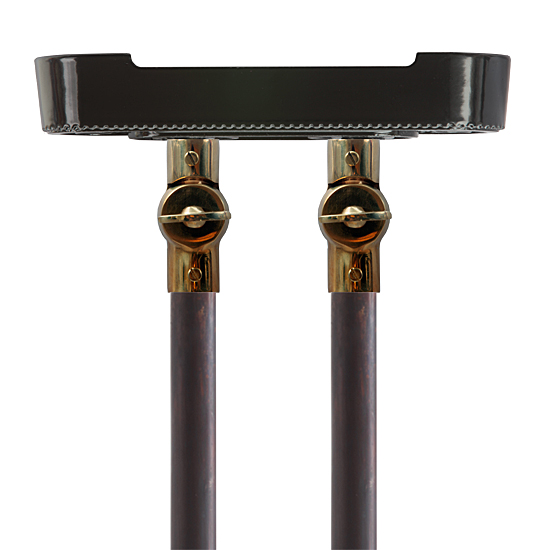 Bielefeld II Pipe pendant light in Bauhaus style: Deckenteil aus Aluminium